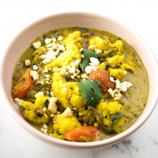 Kerala Cauliflower Curry