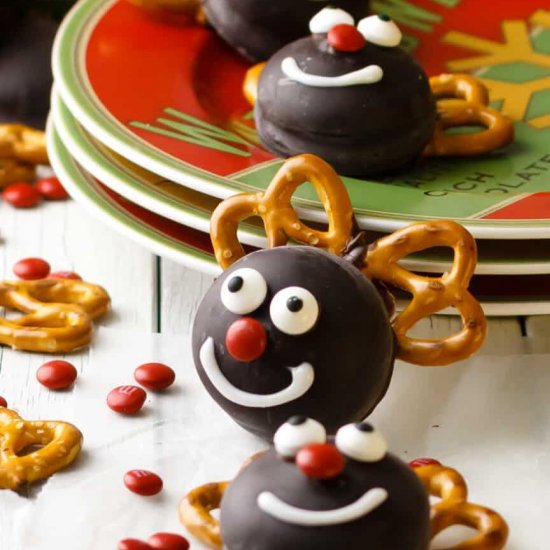 Quick & Easy Baby Reindeer Cookies