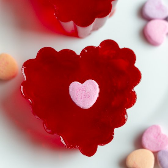 Valentine’s Day Jello Jigglers