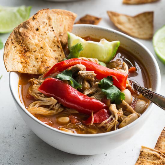 Chicken Fajita Soup