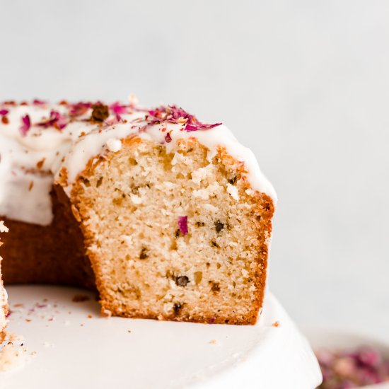 Rose and Pink Peppercorn Cake