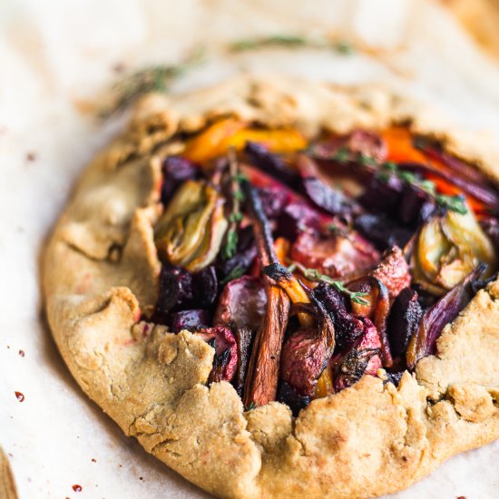 ROASTED VEGETABLE GALETTE (VEGAN)