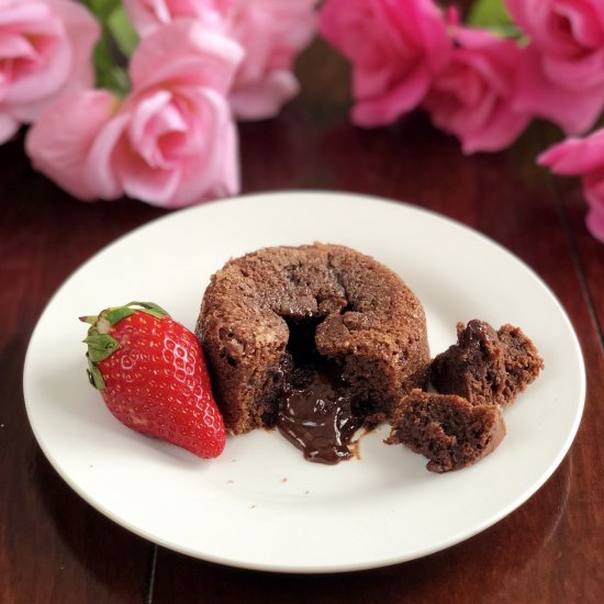 Chocolate Lava Cakes for Two