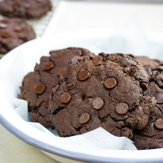 Double Chocolate Chip Cookie