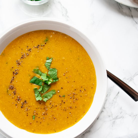 Moroccan Red Lentil Soup