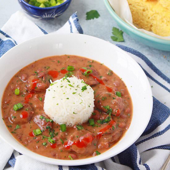 Instant Pot Red Beans And Rice