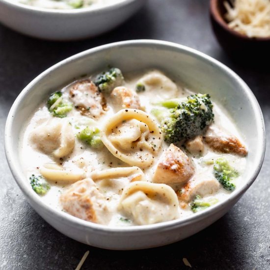 Chicken Broccoli Alfredo Soup