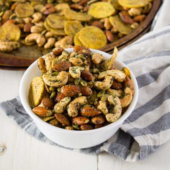 Paleo Ranch Snack Mix