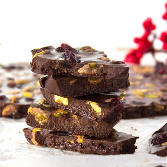 Paleo Chocolate Pistachio Cranberry