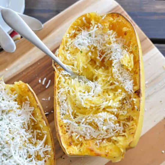 Baked Keto Spaghetti Squash