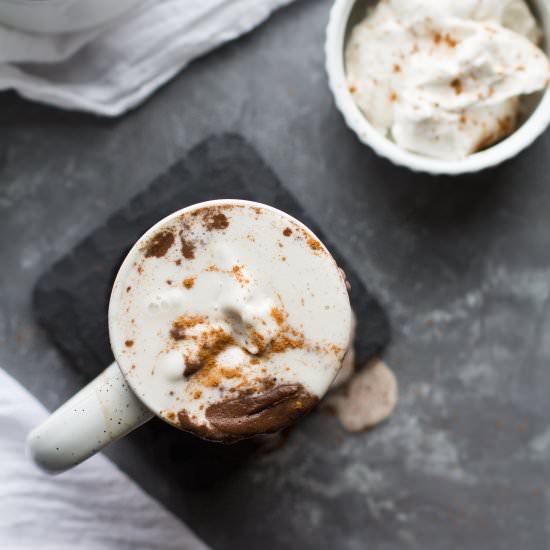 Maple-Cinnamon Hot Chocolate