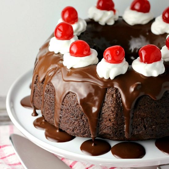 Chocolate Cherry Cake