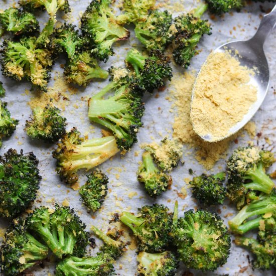 Whole30 Roasted Broccoli