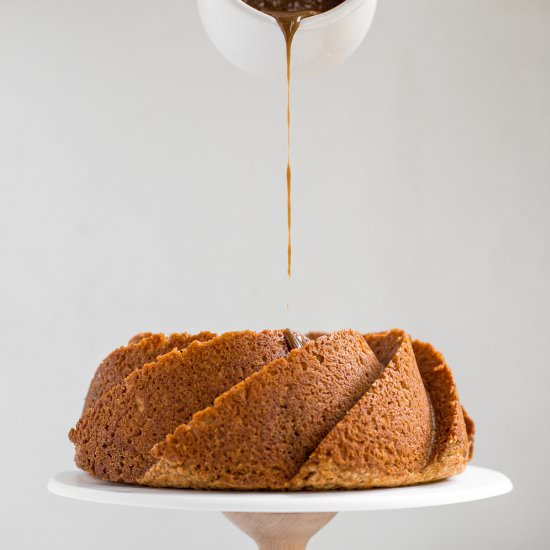 Glazed Brown Sugar Bundt Cake