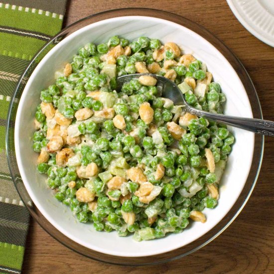 Pea & Peanut Salad