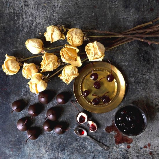 Chocolate Covered Amarena Cherries