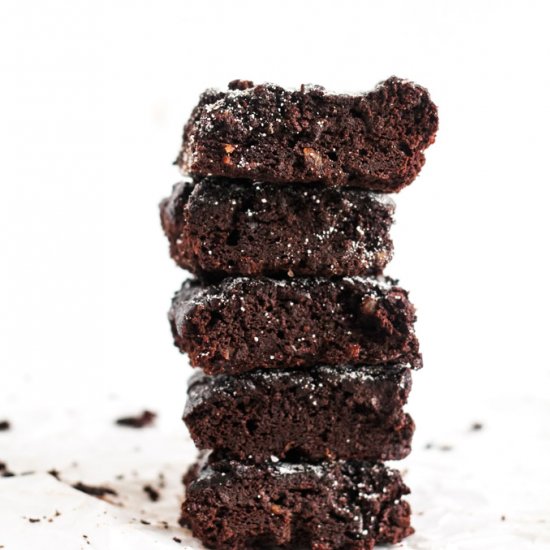 Low Sugar Avocado Chocolate Brownie