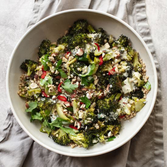 Roasted Broccoli Salad