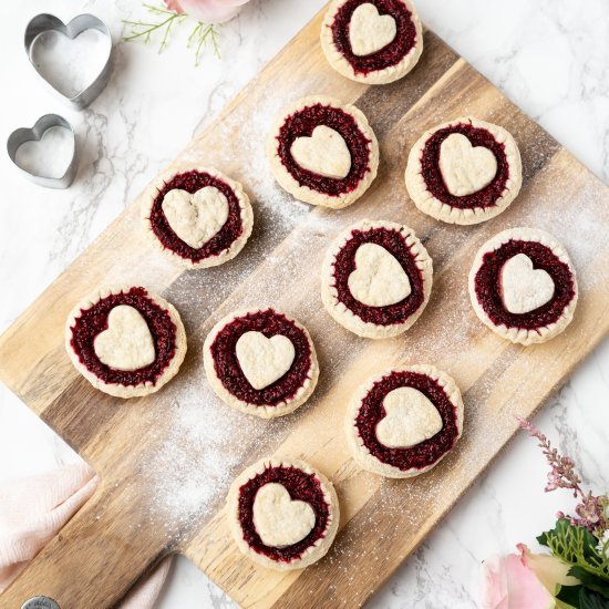 Chia Jam Tarts