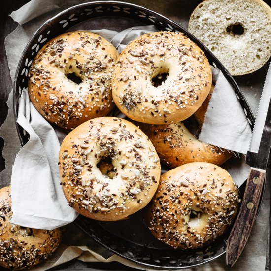 HOMEMADE BAGELS