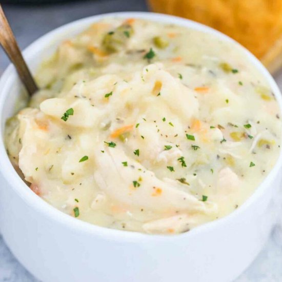 Instant Pot Chicken and Dumplings