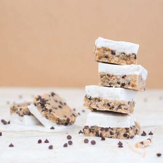 Vegan Espresso Cookie Dough Bars