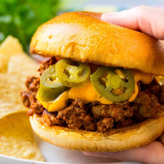 Nacho Sloppy Joes