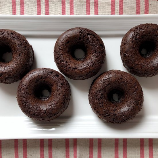 Baked Chocolate Donuts