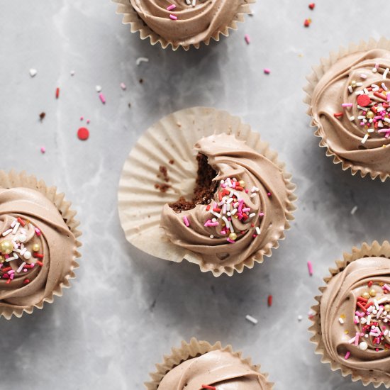 Double Chocolate Cupcakes