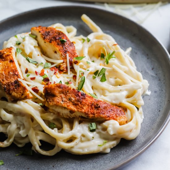 Cajun Chicken Alfredo