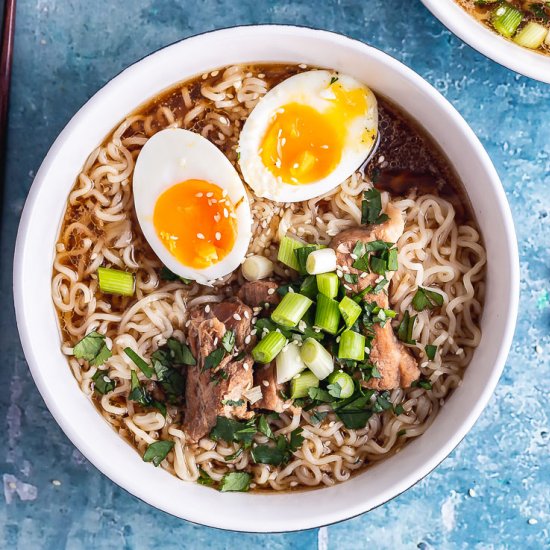 Easy Pressure Cooker Pork Ramen