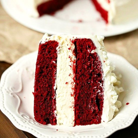 Copycat Red Velvet Cheesecake