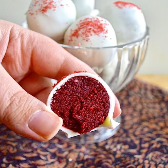 Red Velvet Cake Truffles