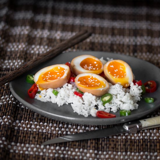 Soy Marinated Ramen Egg