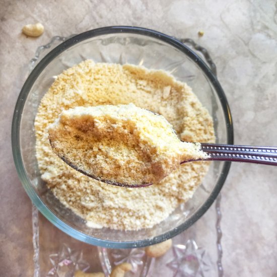 Vegan Cashew Parmesan Cheese