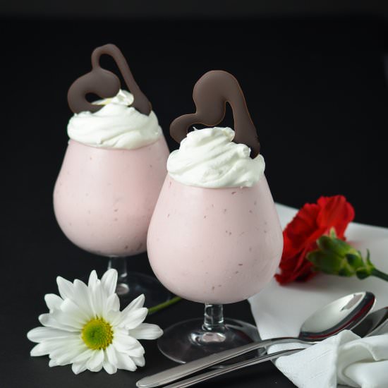 Raspberry Cheesecake Mousse