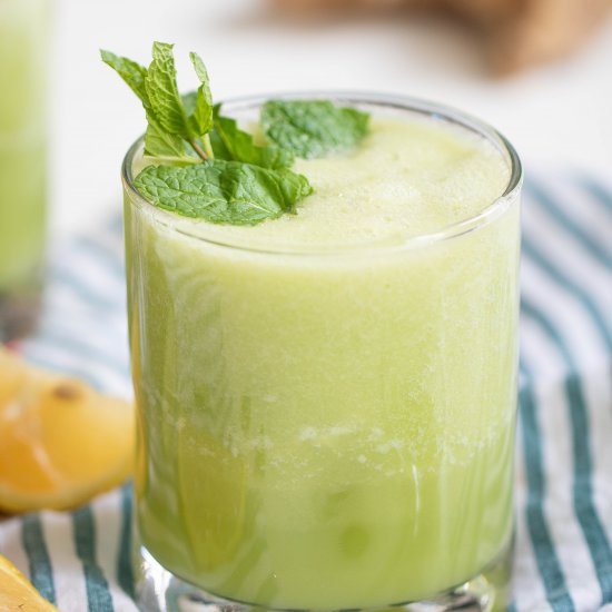 Cucumber Ginger Lemon Detox Juice