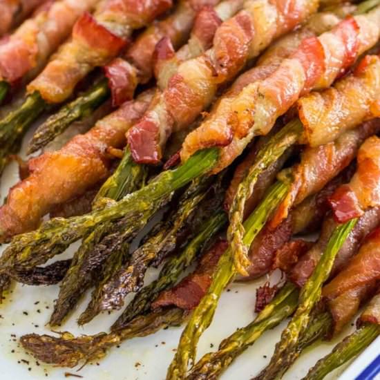 Crispy Bacon Wrapped Asparagus