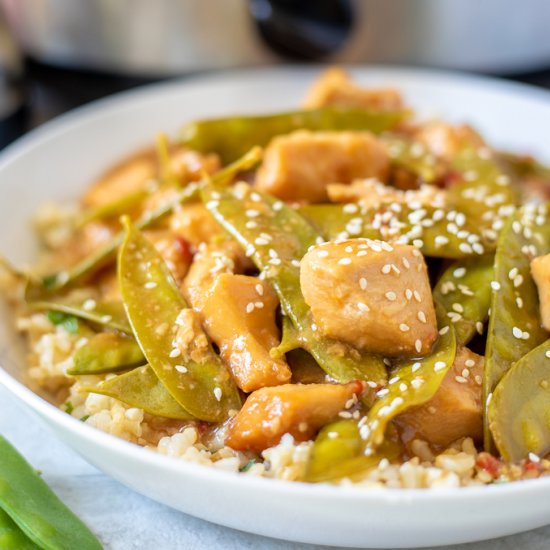 Slow Cooker Mongolian Chicken