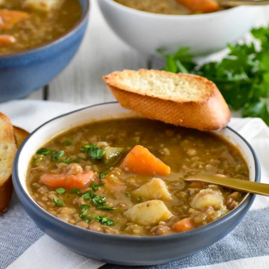 Cuban Lentil Soup