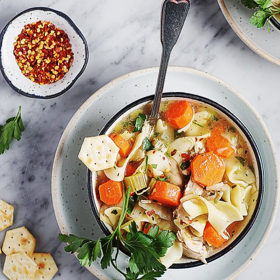 Homemade Chicken Noodle Soup