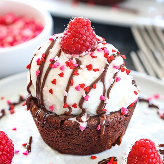 Vegan Brownie Sundae Cups