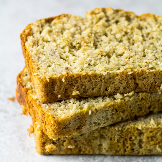 Banana Oatmeal Bread