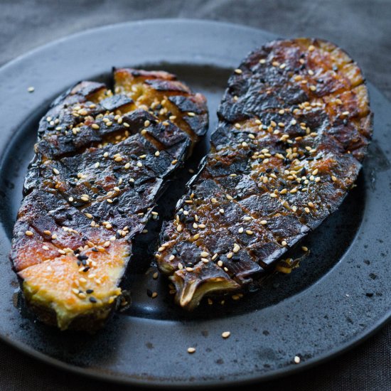 Miso Glazed Aubergine