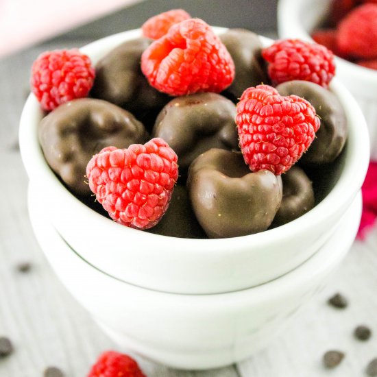 Vegan Valentine’s Chocolate Covered