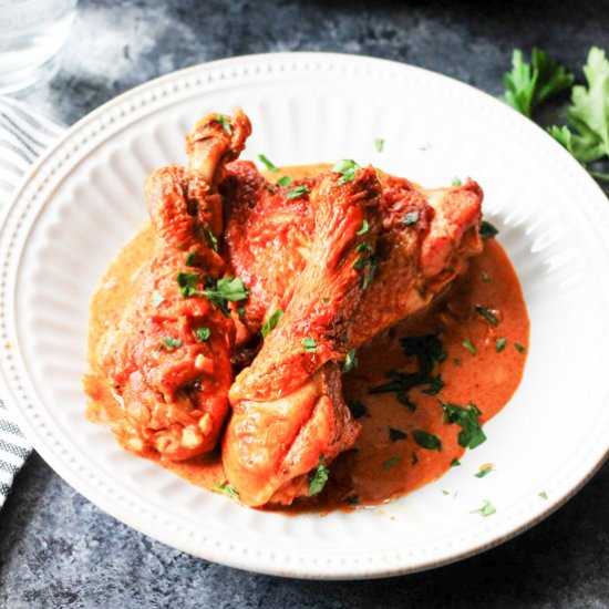 Hungarian Chicken Paprikash