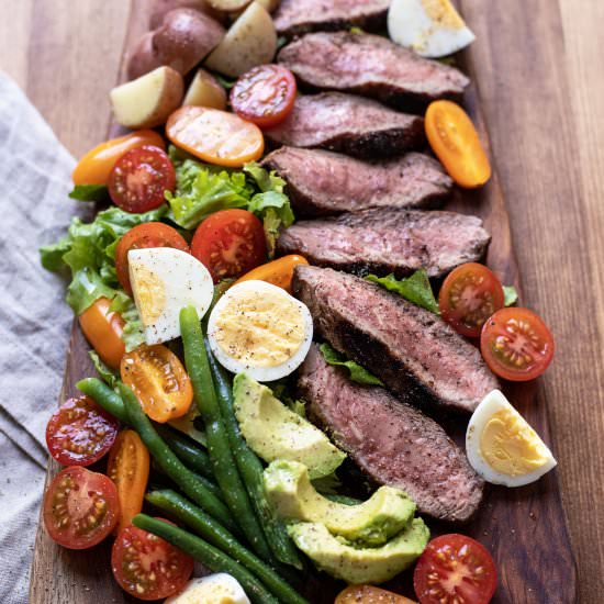 Steak Salad with Lemon Vinaigrette