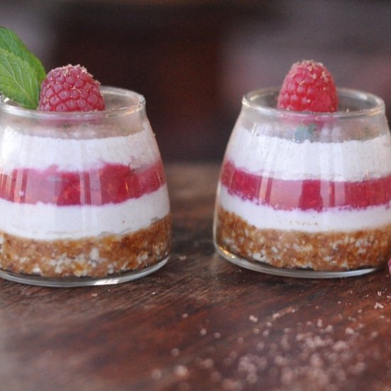 Layered Cashew Cream Pots