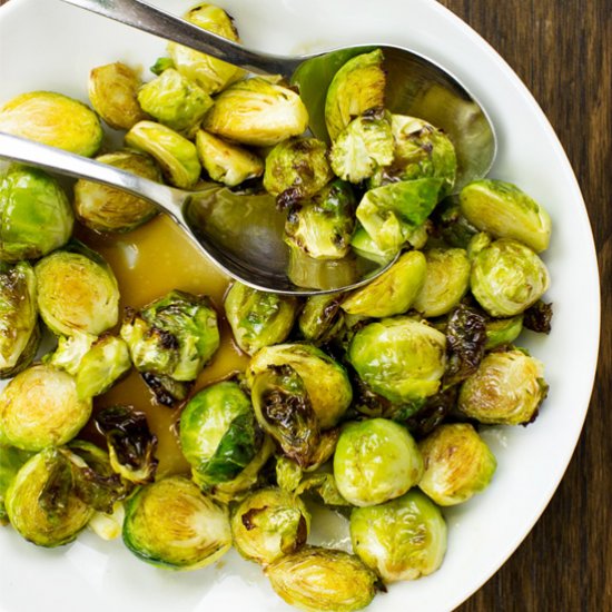 Brussel Sprouts with Balsamic