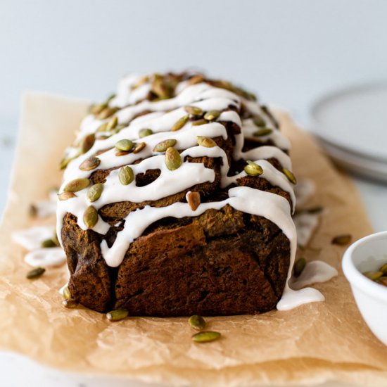 Ginger-Turmeric Pumpkin Bread